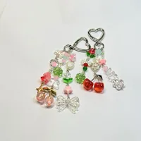 Mignon Résine Animal Fruit Unisexe Pendentif De Sac Porte-Clés main image 2