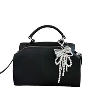 Cute Plastic Bow Knot Women's Bag Pendant Keychain main image 4