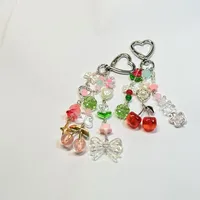 Mignon Résine Animal Fruit Unisexe Pendentif De Sac Porte-Clés main image 4