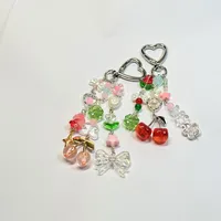 Mignon Résine Animal Fruit Unisexe Pendentif De Sac Porte-Clés main image 5