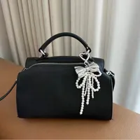 Mignon Plastique Noeud D'Arc Femmes Pendentif De Sac Porte-Clés main image 5