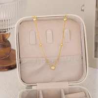 Geometric Simple Style Commute 304 Stainless Steel Pendant Necklace Plating Lobster Trigger Clasp Closure main image 3