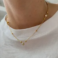 Geometric Simple Style Commute 304 Stainless Steel Pendant Necklace Plating Lobster Trigger Clasp Closure main image 2