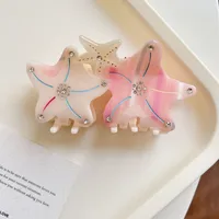 Women's Starfish Cute Acetic Acid Sheets Hair Claws sku image 1