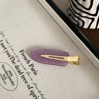 Women's Geometric IG Style Sweet Acetic Acid Sheets Hair Clip sku image 8