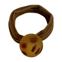 Women's Heart Shape Leopard Streetwear Cloth Hair Tie Headwear main image 2