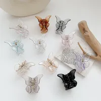 Femmes Papillon Élégant Sucré Plastique Griffes De Cheveux main image 1