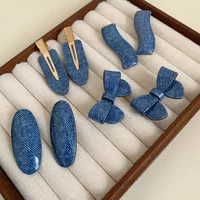 Mujeres Geométrico Nudo De Lazo Estilo IG Lindo Hojas De Acetato Pinza Para El Cabello main image 2