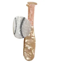 Femmes Baseball Mignon Vêtement De Rue Feuilles D'acétate Griffes De Cheveux main image 3