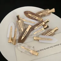 Mujeres Geométrico Estilo IG Dulce Hojas De Acetato Pinza Para El Cabello main image 4