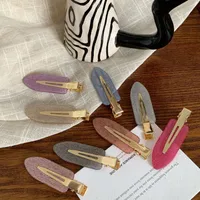 Mujeres Geométrico Estilo IG Dulce Hojas De Acetato Pinza Para El Cabello main image 4