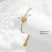 Soleil Empreinte De Patte Araignée Style Simple Vêtement De Rue Acier Inoxydable 201 Bracelets En Masse main image 2