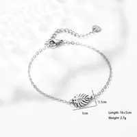 Sun Paw Print Spider Simple Style Streetwear 201 Stainless Steel Bracelets In Bulk sku image 1
