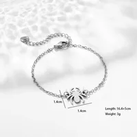 Sun Paw Print Spider Simple Style Streetwear 201 Stainless Steel Bracelets In Bulk sku image 6