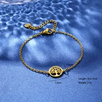 Tortue Cocotier Dauphin Mignon Femme Bohémien Acier Inoxydable 201 Bracelets En Masse main image 6