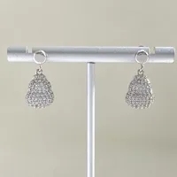 1 Paire Gourde Élégant Femme Commuer Laiton Boucles D'Oreilles main image 1