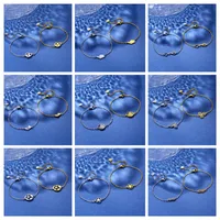 Tortue Star Balle Mignon Hip Hop Style Simple Acier Inoxydable 201 Bracelets En Masse main image 1