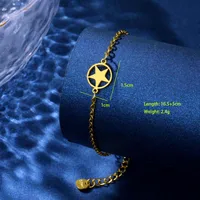 Tortoise Star Ball Cute Hip-Hop Simple Style 201 Stainless Steel Bracelets In Bulk main image 10
