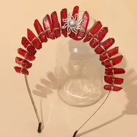 Femmes Géométrique Couleur Unie Pastorale Artistique Alliage Gemme Bande De Cheveux main image 10