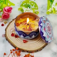 Candle Retro Printing Wax Home Decor sku image 10