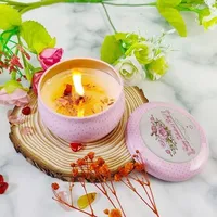 Candle Retro Printing Wax Home Decor sku image 14