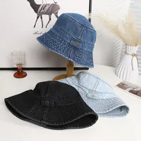 Women's Letter Wide Eaves Casual Retro Commute Bucket Hat main image 1