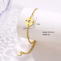 Book Elephant Thunder Element Cute Hip-Hop Lady 201 Stainless Steel Bracelets In Bulk main image 10