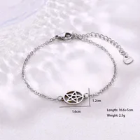 Book Elephant Thunder Element Cute Hip-Hop Lady 201 Stainless Steel Bracelets In Bulk sku image 2