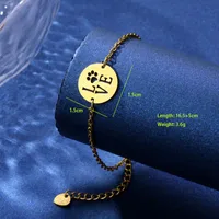 Kitten Paw Print Elephant Cute Hip-Hop Simple Style 201 Stainless Steel Bracelets In Bulk main image 3