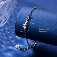 Kitten Paw Print Elephant Cute Hip-Hop Simple Style 201 Stainless Steel Bracelets In Bulk sku image 6