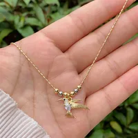 Animal Simple Style Classic Style Zircon Copper 18K Gold Plated Pendant Necklace Inlay Lobster Trigger Clasp Closure main image 5