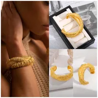 Glam Luxurious Alloy C Shape Asymmetrical Women's Rings Bangle main image 1