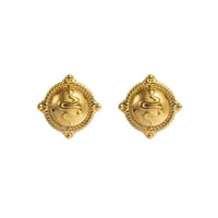 1 Pair Solid Color Modern Style Affordable Luxury Style 304 Stainless Steel Plating Ear Studs main image 5