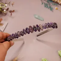 Women's Geometric Vintage Style Pastoral Alloy Gem Hair Band sku image 1