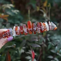Women's Geometric Vintage Style Pastoral Alloy Gem Hair Band sku image 6