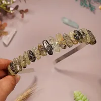 Women's Geometric Vintage Style Pastoral Alloy Gem Hair Band sku image 7