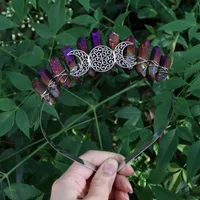 Women's Geometric Vintage Style Alloy Gem Hair Band sku image 20