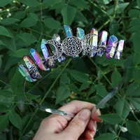 Women's Geometric Vintage Style Alloy Gem Hair Band sku image 27