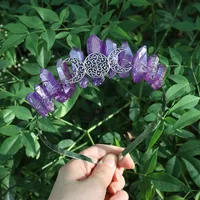 Women's Geometric Vintage Style Alloy Gem Hair Band sku image 3