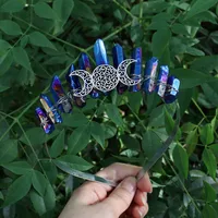 Women's Geometric Vintage Style Alloy Gem Hair Band sku image 11