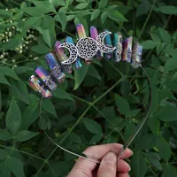 Women's Geometric Vintage Style Alloy Gem Hair Band sku image 21