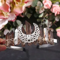 Mujeres Geométrico Color Sólido Retro Pastoral Aleación Joya Banda Para El Cabello main image 7