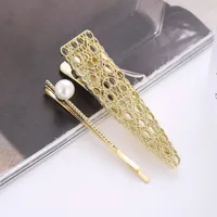 Femmes Couleur Unie Style Moderne Brillant Alliage Pince À Cheveux main image 6