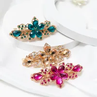 Femmes Fleur Élégant Brillant Agate Épingles À Cheveux main image 1
