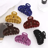 Women's Solid Color Elegant Plastic/Resin Hair Claws main image 3