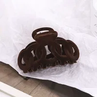 Women's Solid Color Elegant Plastic/Resin Hair Claws main image 6