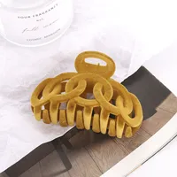 Women's Solid Color Elegant Plastic/Resin Hair Claws main image 5