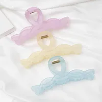 Women's Solid Color Elegant Plastic/Resin Hair Claws main image 1