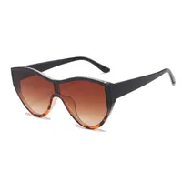 Cat Eye IG Style Personality Trend Streetwear Solid Color Pc Full Frame Women's Sunglasses main image 7