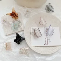 Femmes Papillon Élégant Sucré Plastique Griffes De Cheveux main image 4